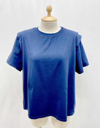 Wholesaler Pinka - Plain round neck T-shirt