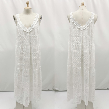 Wholesaler PINKA - Lace V-Neck Dress