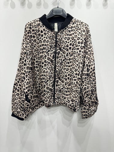 Wholesaler PINKA - Leopard Zip Jacket