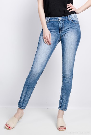 Wholesaler Place du jour - Push-up skinny jeans