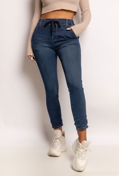 Wholesaler Place du jour - Crumpled skinny jeans