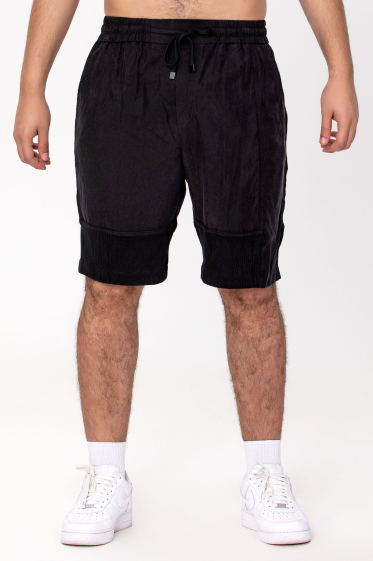 Grossiste PLACED BY GIDEON - Bi-material casual shorts