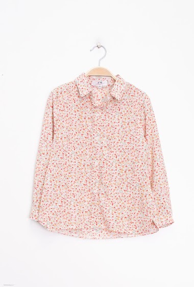 Flower printed shirt