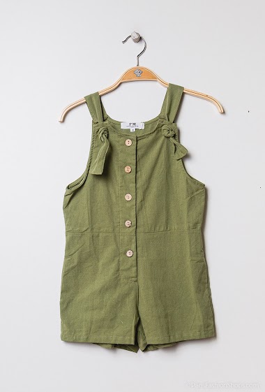 Buttoned playsuit