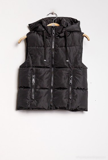 Cropped puffer jacket