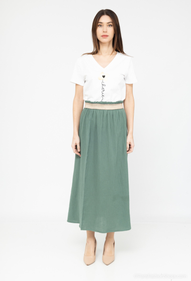 Wholesaler PM Mère & Fille - Textured cotton blouse