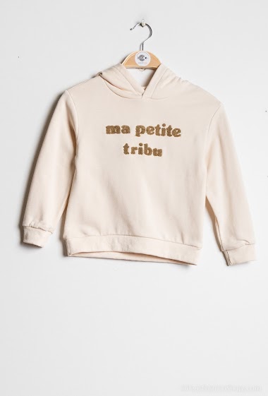 Sweater with script