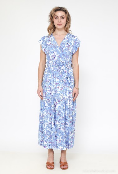 Wholesaler PM Mère & Fille - Dress with flower print