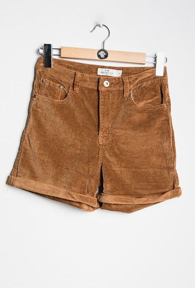 Wholesaler PM Mère & Fille - Cuduroy shorts