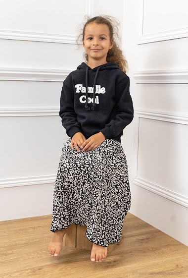 Wholesaler PM Mère & Fille - Sweatshirt with emembroidery