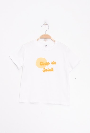 T-shirt with script
