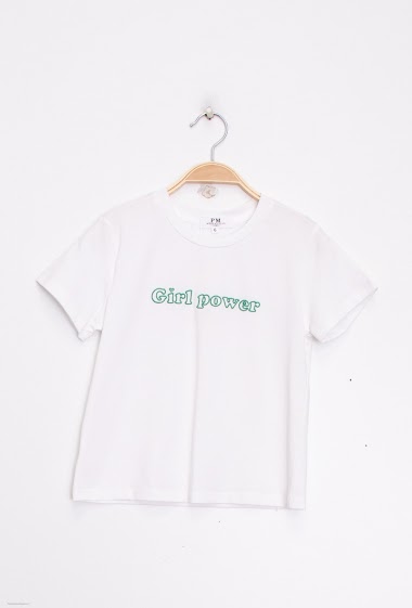 T-shirt with script