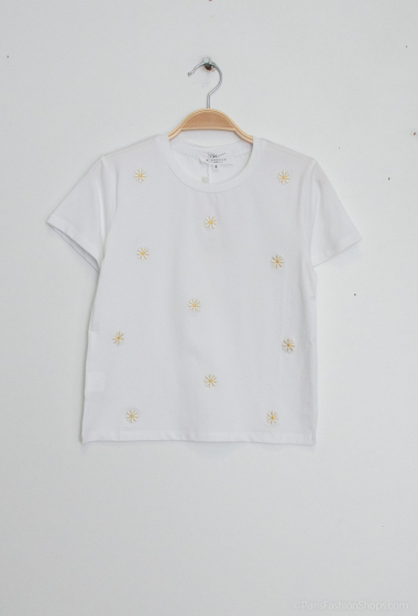 Wholesaler PM Mère & Fille - T-shirt with embroidery