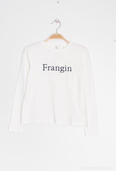 Grossiste PM Mère & Fille - T-shirt manche longue "Frangin"