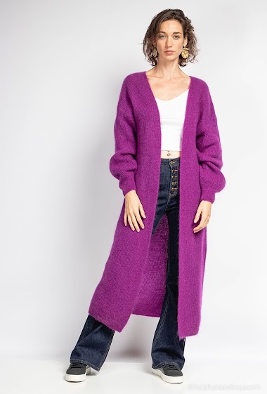 Wholesaler POHÊME - Long knit cardigan