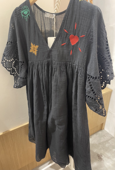 Wholesaler POHÊME - short sleeve dress