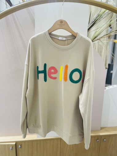 Wholesaler POHÊME - HELLO sweaters
