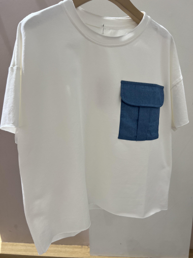 Wholesaler POHÊME - T-shirt with pocket