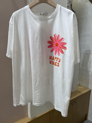Wholesaler POHÊME - Happy vibes t-shirt