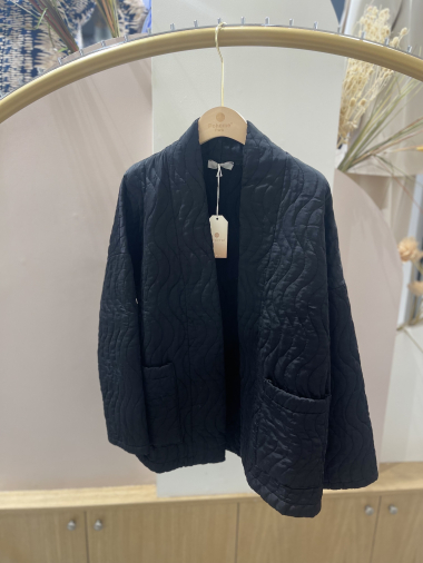 Wholesaler POHÊME - solid color kimono jacket