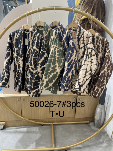 Wholesaler POHÊME - printed quilted jacket
