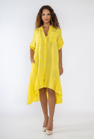 Wholesaler Polita - Linen dress
