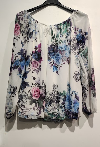 Wholesaler Pomelo - Floral blouse
