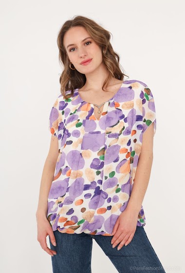 Wholesaler Pomelo - Bubble blouse