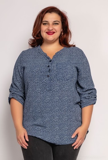 Wholesaler Pomelo - Printed blouse