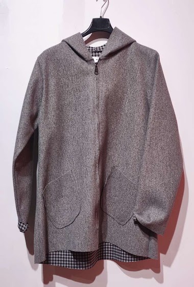 Grossiste Pomelo - Manteau avec capuche