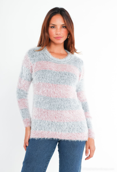 Wholesaler Pomelo - Striped sweater