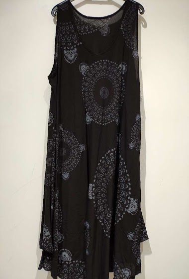 Wholesaler Pomelo - Printed cotton dress