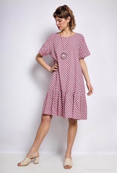 Wholesaler Pomelo - Polka dot print dress