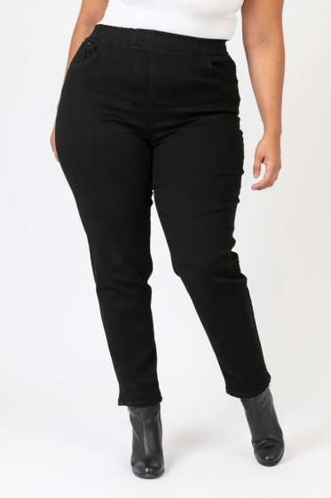 Wholesaler Pomme Rouge Paris - Ultra stretch elasticated waist jeans (B6022)