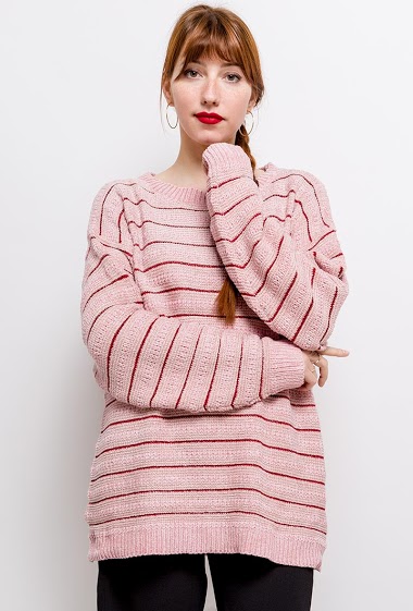 Großhändler Pomme Rouge Paris - Striped sweater
