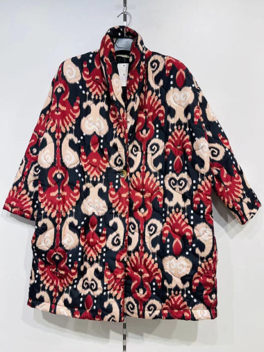 Wholesaler Pomme Rouge Paris - Quilted coat (T221099)