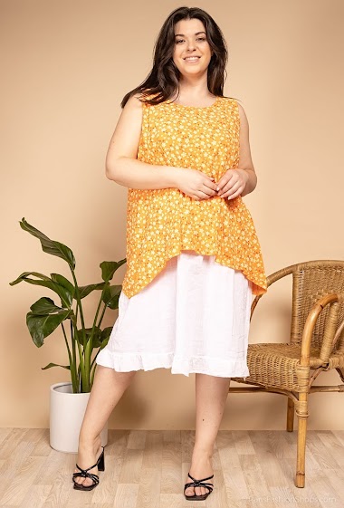 Wholesaler Pomme Rouge Paris - Plus size twin set dress