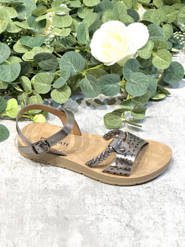 Wholesaler POTI PATI KIDS - Children's sandals with soft sole KID617M