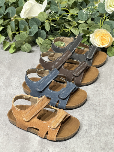 Wholesaler POTI PATI KIDS - Children's boy's sandals KID592M
