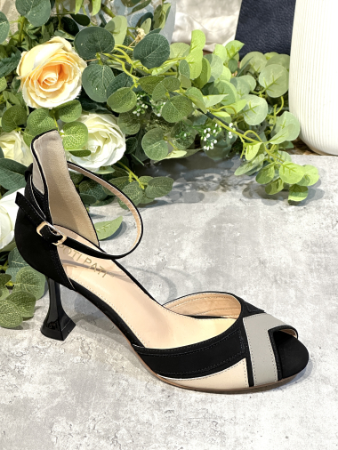Wholesaler Poti Pati - OR140 Multicolored high heel sandals