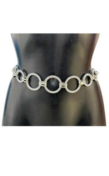 Wholesaler PRESTILA - Chain belt, rhinestone links