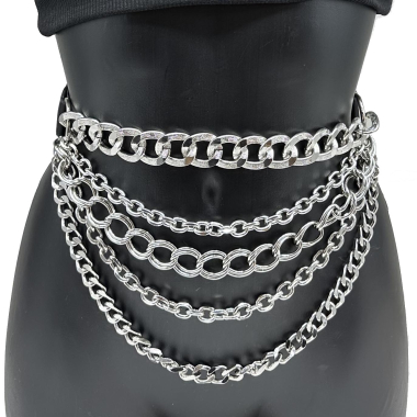 Wholesaler PRESTILA - Women's elastic chain belt