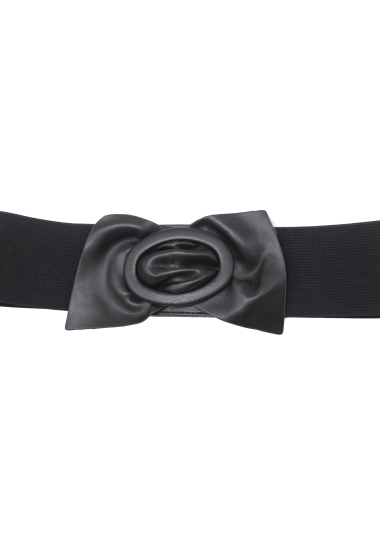 Wholesaler PRESTILA - Women's elastic bow tie belt
