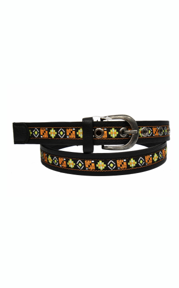 Wholesaler PRESTILA - Thin ethnic women's belt