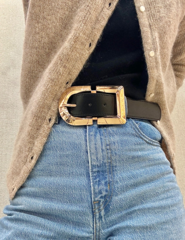 Wholesaler PRESTILA - Women's faux leather belt