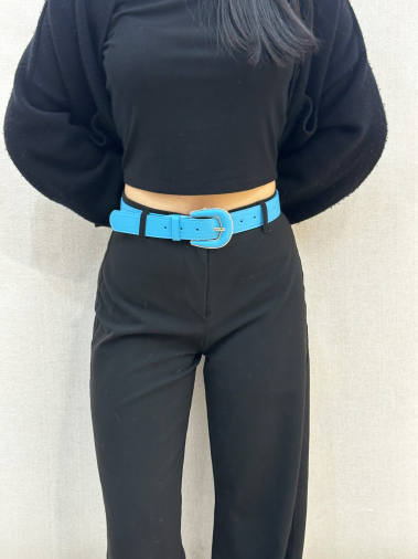 Wholesaler PRESTILA - Women's Faux Leather Belt