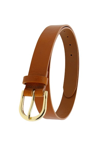 Wholesaler PRESTILA - Simple Belt  in Bull Leather
