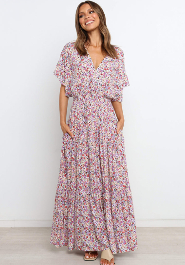 Wholesaler PRETTY SUMMER - Multicolored dress