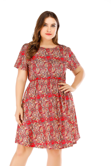 Wholesaler PRETTY SUMMER - Multicolor Dress