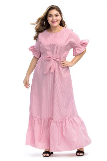 Großhändler PRETTY SUMMER - Pinkes Kleid